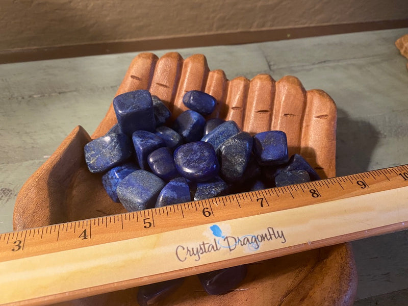 Tumbled Lapis Lazuli - Stone of Awareness, Depression, Grief, Inner Power &Third Eye