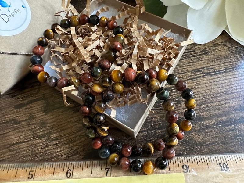 Select Gemstone Power / Prayer Bead Bracelets, Gift Boxed FB2414