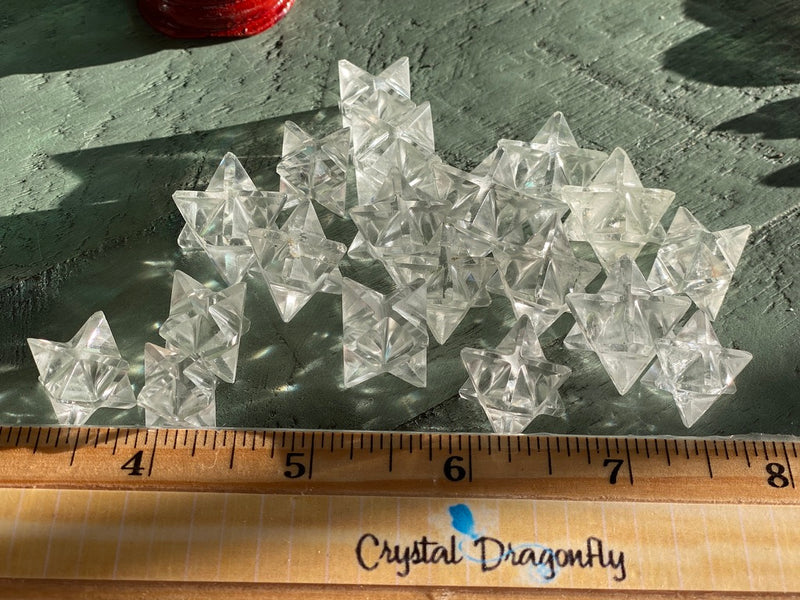 Merkaba carvings, Sacred Geometry for crystal grids, small size FB1587