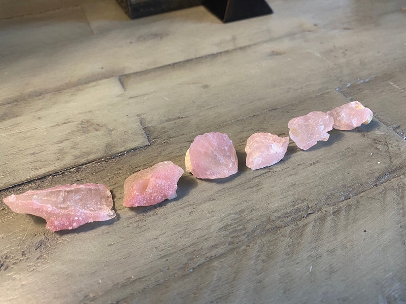 Rose Quartz Natural clusters for love, nurturing, calm and soothing FB3178
