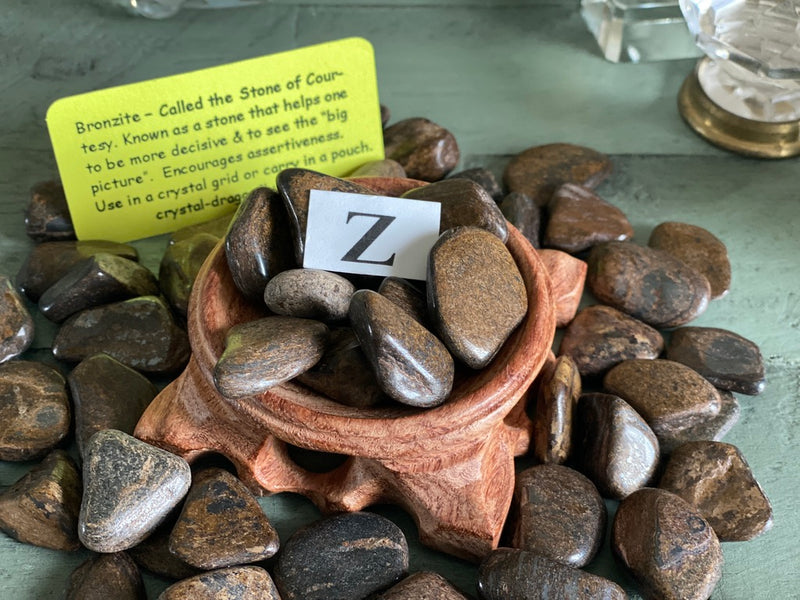 Tumbled Bronzite for decision, big picture, empowerment