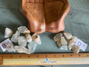 Topaz Natural rough pieces for good fortune, peacefulness FB2866