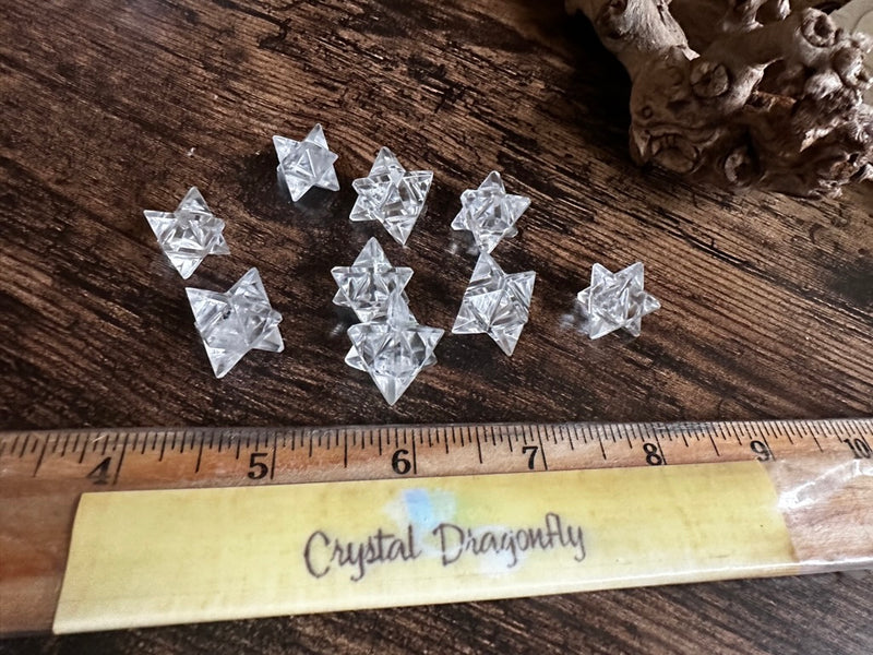 Merkaba carvings, Sacred Geometry for crystal grids, small size FB1587