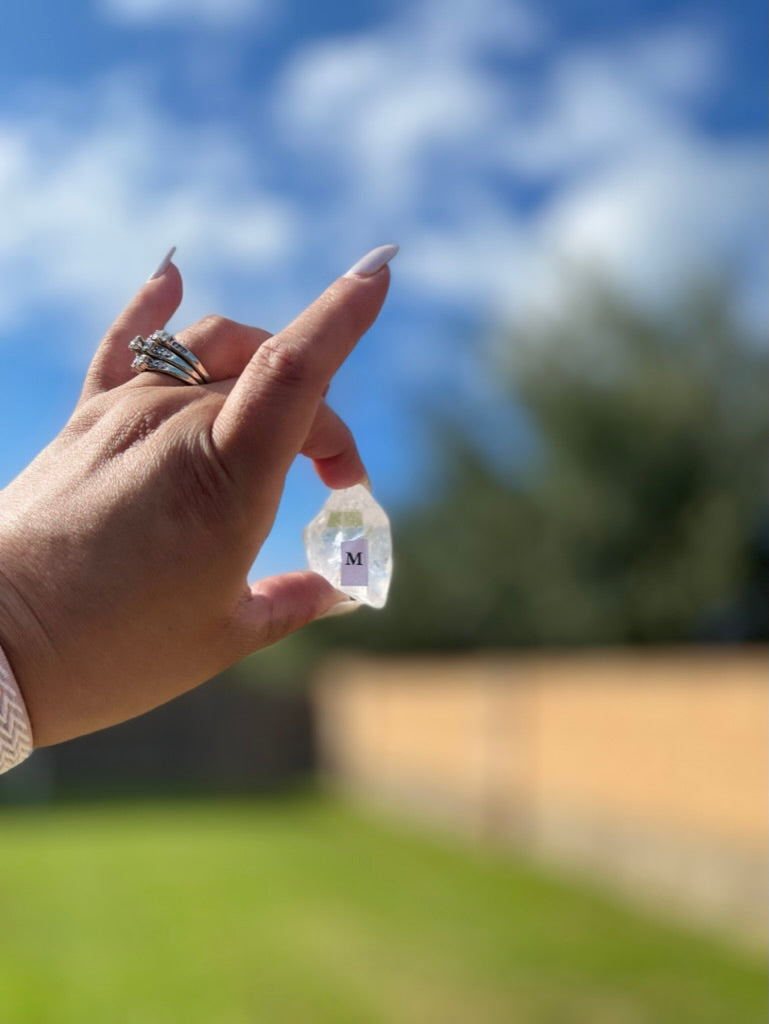 Clear Quartz 💛 High Grade 💛 Natural Points for amplifying energy FB2551 A