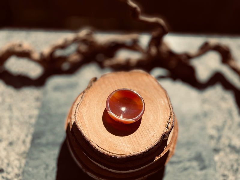 Carnelian Bowl from Madagascar, for your personal altar or sacred space, vitality FB3223