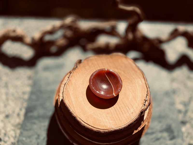 Carnelian Bowl from Madagascar, for your personal altar or sacred space, vitality FB3223