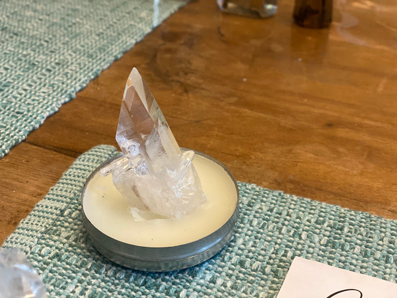 Clear Quartz 💙 AAA Quality 💙 Special Water Clear Natural Points for amplifying energy FB2011