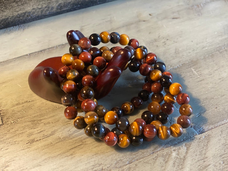 Select Gemstone Power / Prayer Bead Bracelets, Gift Boxed FB2414