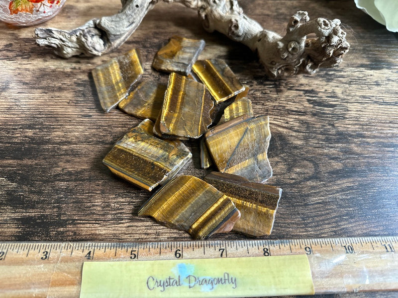 Tiger's Eye Mini Slabs - Incredibly Versatile for prosperity, clarity and calm during chaos