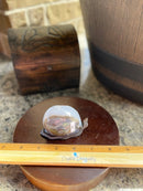 Agate Geode Drusy Carved Snail FB1055 π