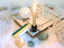 Abundance / Prosperity Chime Candle with Bonus Citrine,Pyrite,Orange CalciteCrystal Set FB3264 🧡