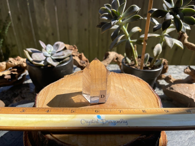 Smoky Quartz Standing Polished Point (Tower) from Brazil FB3195