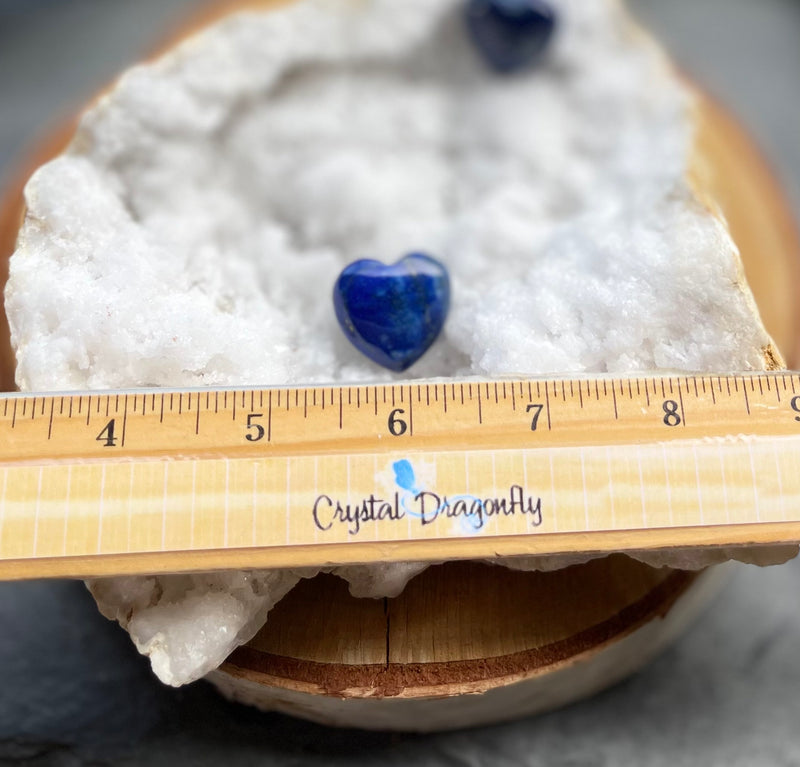 Lapis Lazuli Pocket Hearts