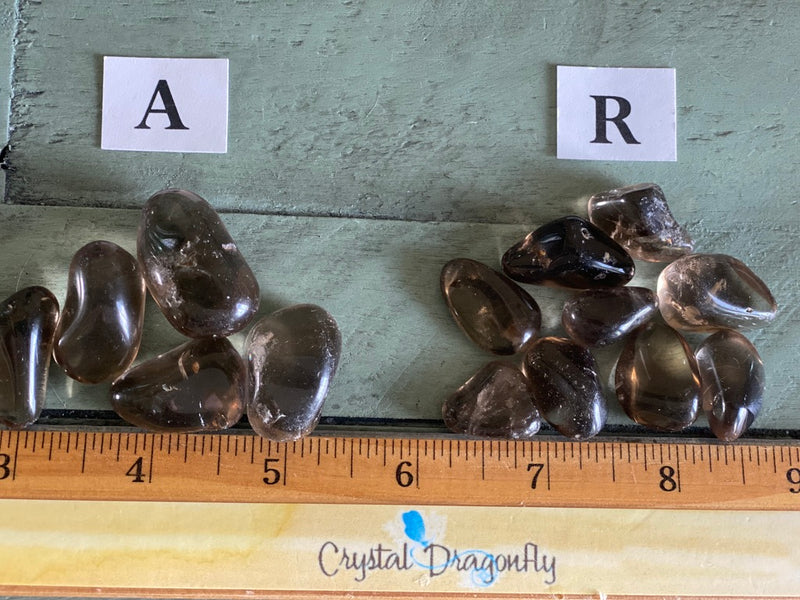 Tumbled  Smoky Quartz, Eliminates Negativity, Fertility, Grounding & Protection