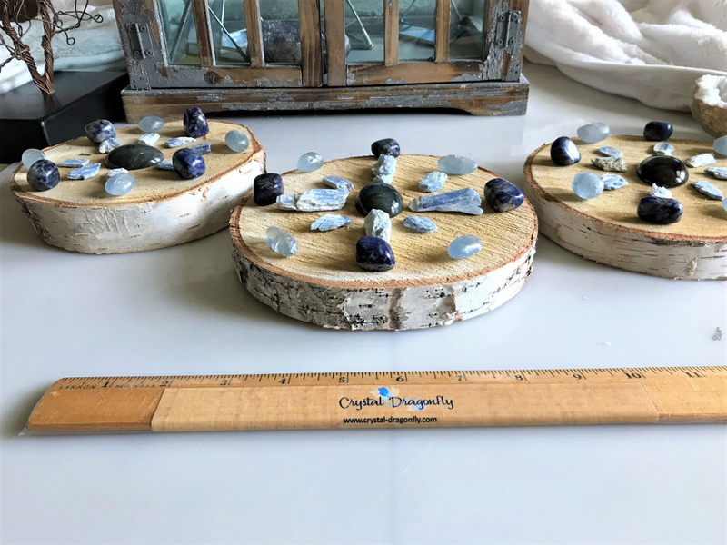 Birch Base for Crystal Grids, Displays FB1743