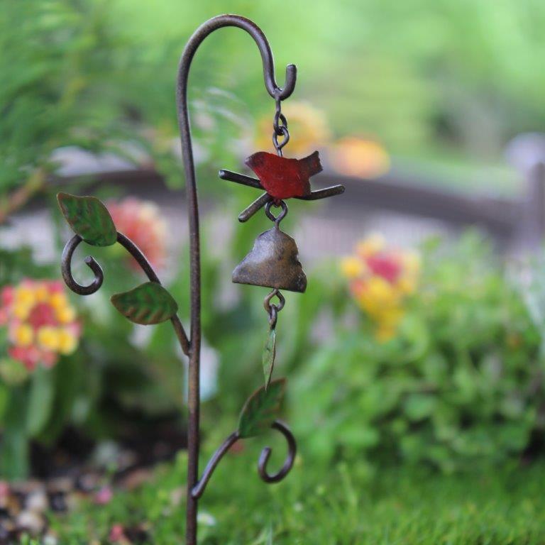 Fairy Garden / Miniature Accessories - Mini Bird Windchime; FB1835