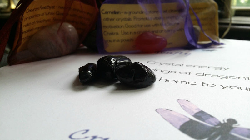 Tumbled Black Tourmaline - Joy, Channeling, Protection, Serenity