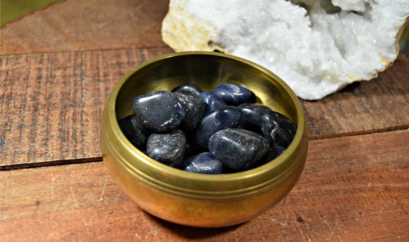 Tumbled Blue Aventurine for Third Eye and communication