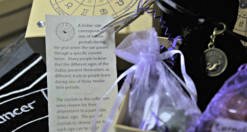 Zodiac Crystal Astrology Grid Collections - Boxed Collection