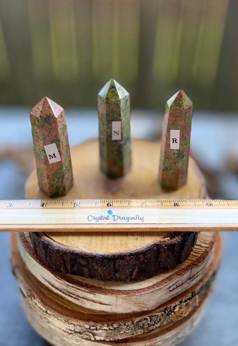 Unakite Polished Standing Generator Point (Tower) FB2889