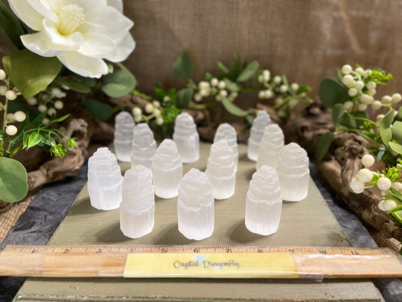 Selenite Tower for positive energy FB3285