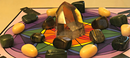 Chakra Crystal Grid Board, Mat, Base FB1259