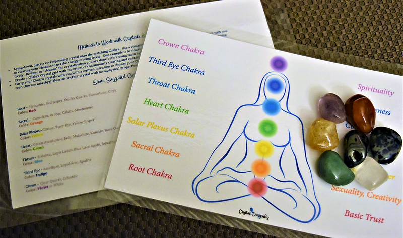 Chakra Starter Set with Laminated Info Card; FB1424