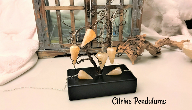 Pendulums, Assorted Gemstones FB1407