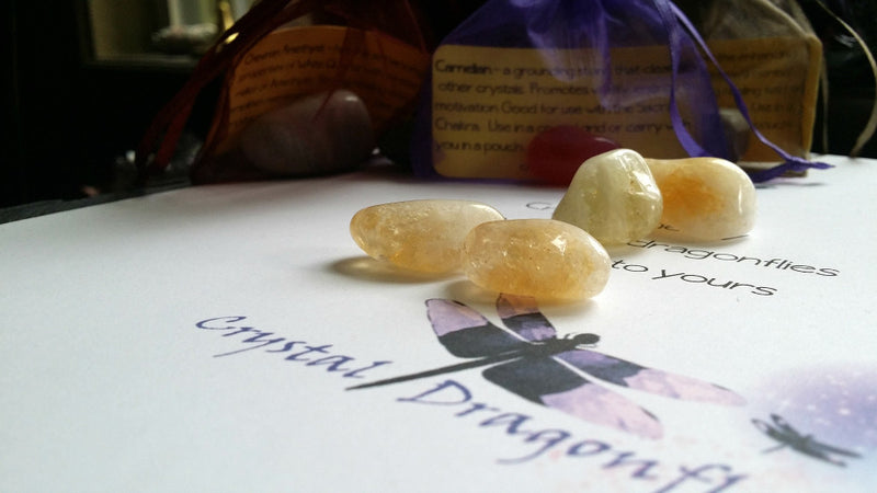 Citrine Tumbled Stones