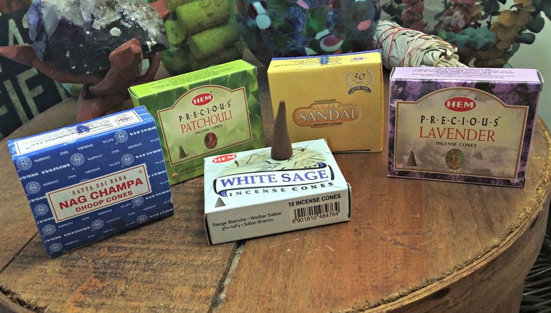 Incense Cones to relax, unwind, release in assorted fragrances FB1816