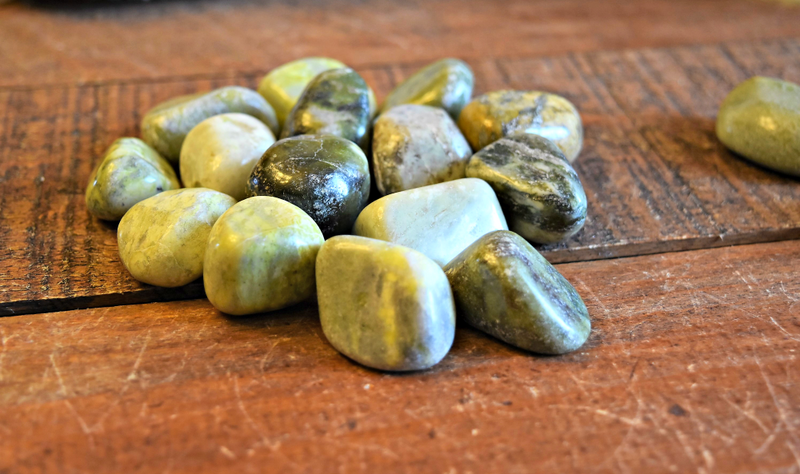 Tumbled Connemara Marble; FB1459