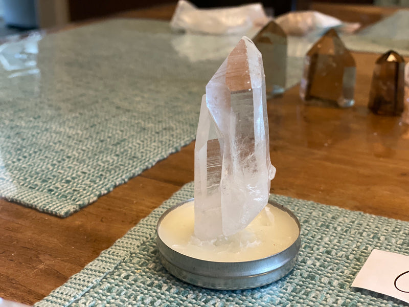 Clear Quartz 💙 AAA Quality 💙 Special Water Clear Natural Points for amplifying energy FB2011
