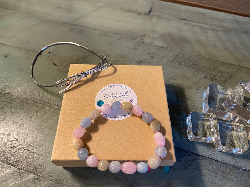Select Gemstone Power / Prayer Bead Bracelets, Gift Boxed FB2414