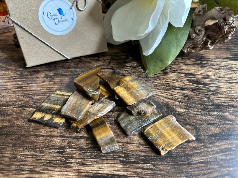 Tiger's Eye Mini Slabs - Incredibly Versatile for prosperity, clarity and calm during chaos
