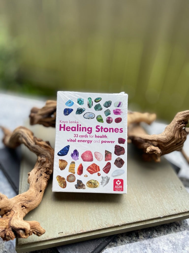 Healing Stones: 33 Cards for Health, Vital Energy and Power