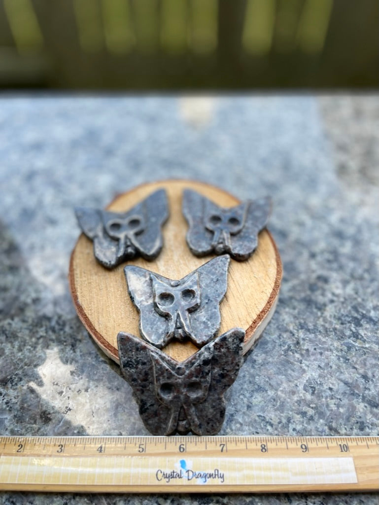 Yooperlite Butterfly Carving, Totem / Spirit Animal FB3123