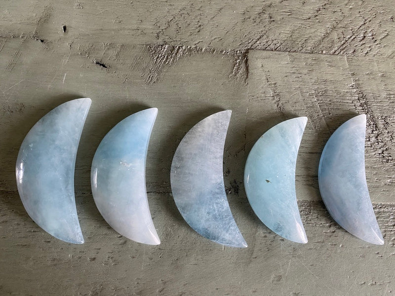 Aquamarine Crescent Moon FB2790