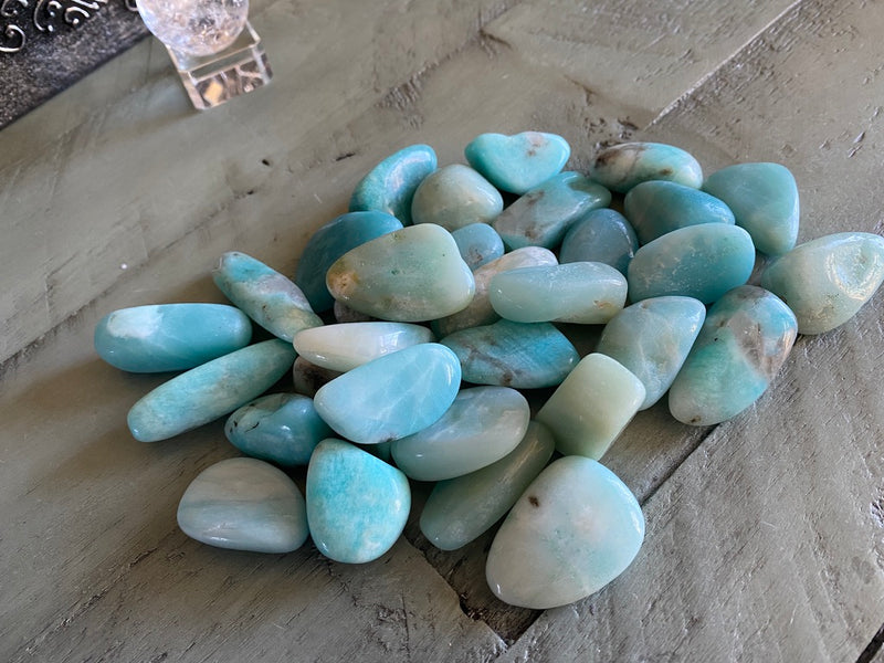 Tumbled Caribbean Calcite