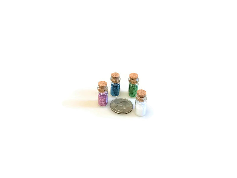 Fairy Garden / Miniature Accessories - Mini Fairy Dust Bottles - FB1666