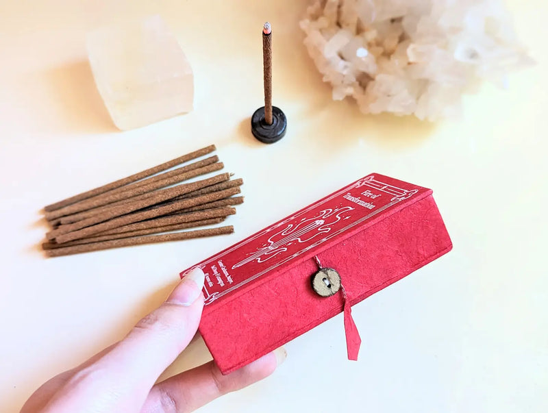 Fire of Transformation Short Stick Incense / Stupa Incense with Holder FB3275