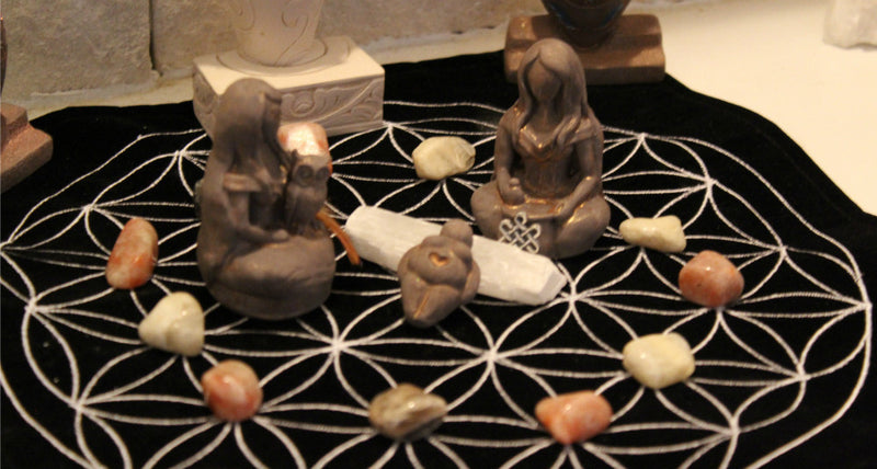 Sitting Goddesses for your Altar or Sacred Space FB1170