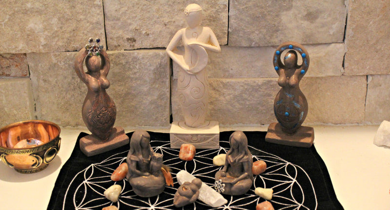 Goddess Figurines, Beautiful Assortment for you Crystal Layouts  FB1154