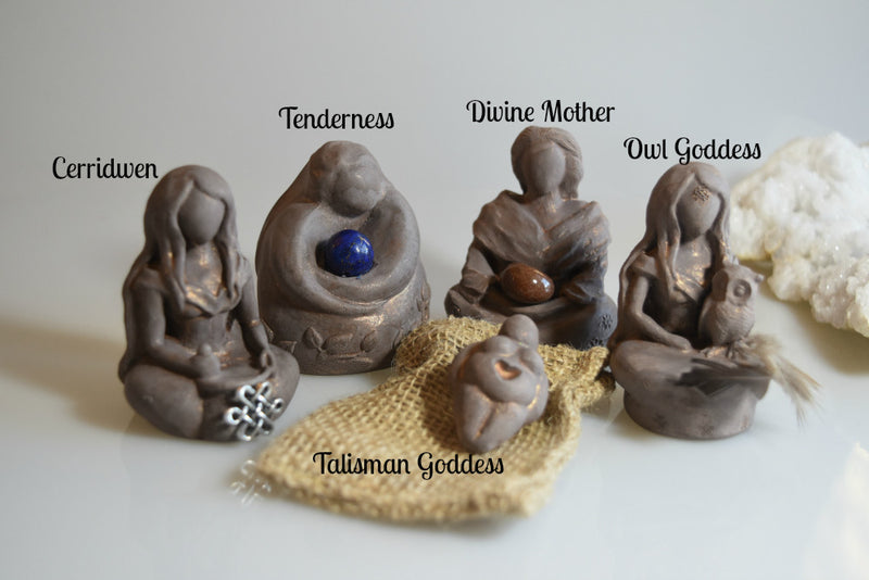 Sitting Goddesses for your Altar or Sacred Space FB1170