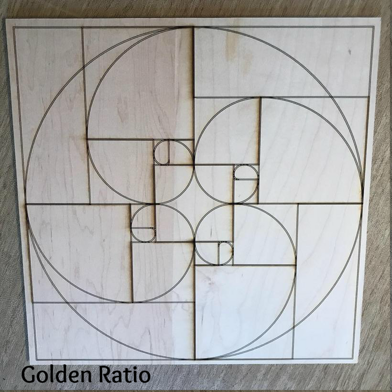 Wood Cut Out Patterns Crystal Grid Bases; FB1502