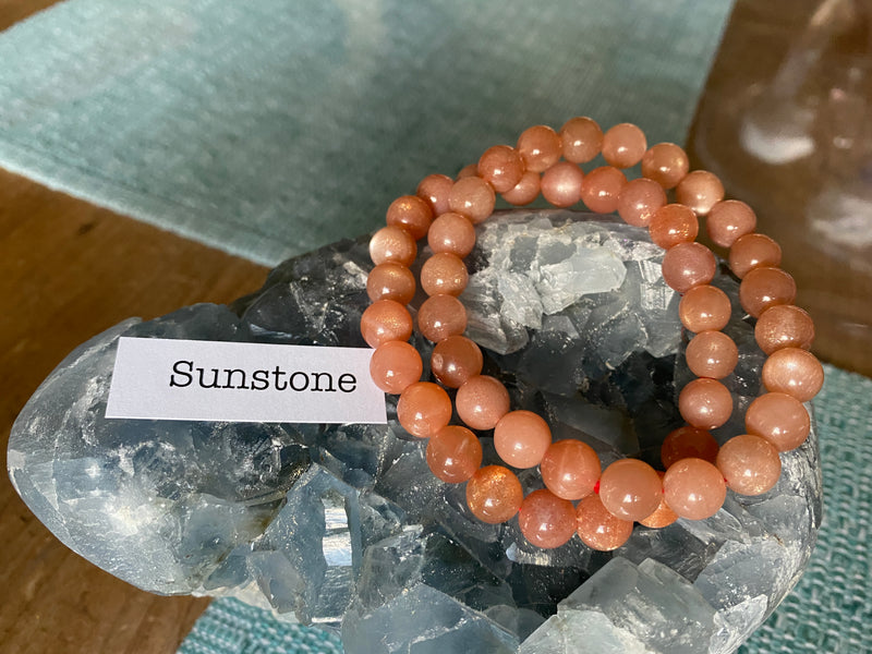 Select Gemstone Power / Prayer Bead Bracelets, Gift Boxed FB2414