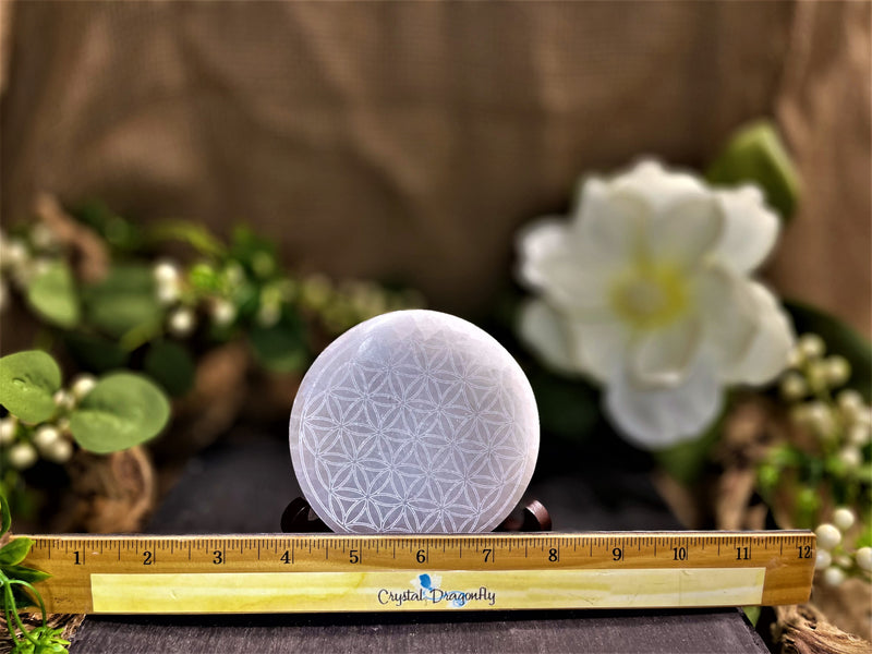 Selenite Thick Etched Display / Charging Plates / Bases FB1553