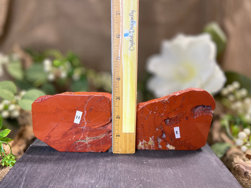 Red Jasper, or Grey Jasper Round, Slabs, nurturing, protection