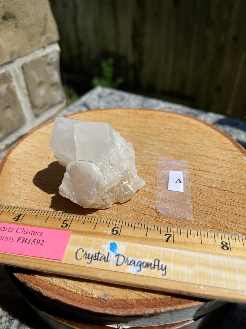 Clear Quartz Clusters - Natural Points FB1592