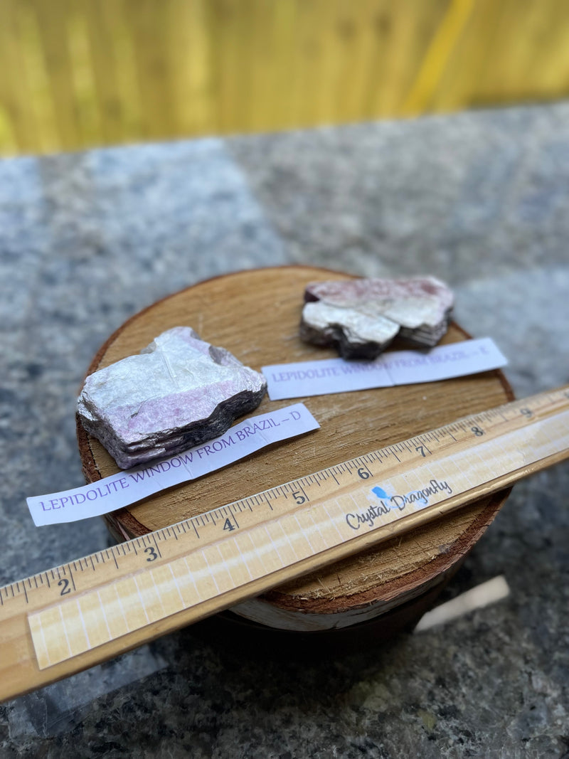 Lepidolite with Mica Window from Brazil FB1846