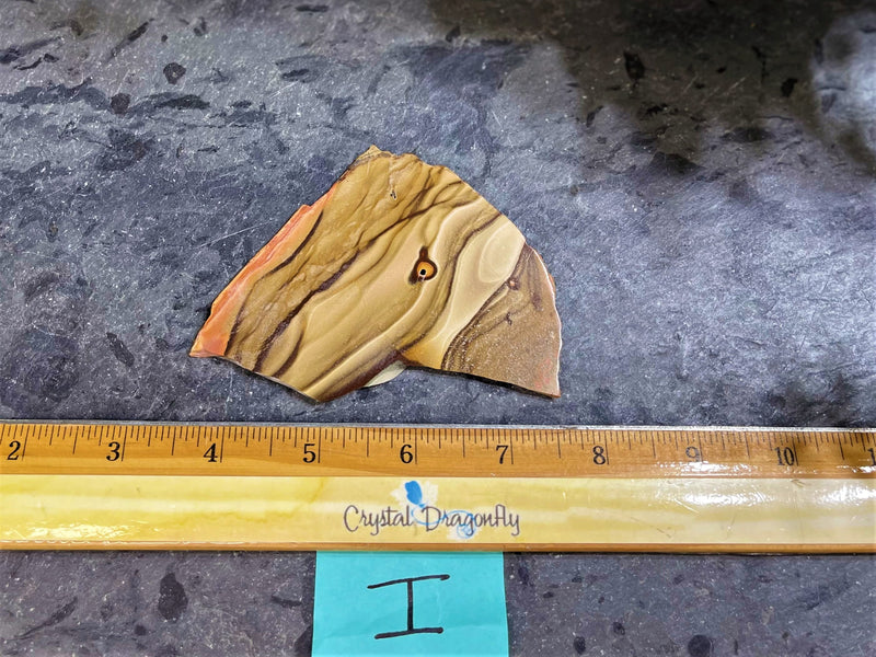 Desert Jasper Slabs for stability, grounding and balance